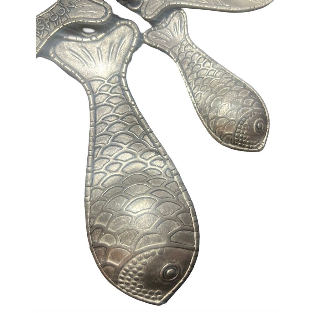 Ganz Silver Fish Measuring Spoons - Picture 4 of 6